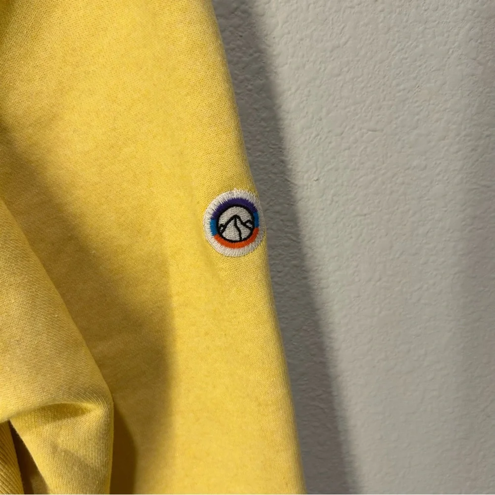 NWT Patagonia Fitz Roy Icon Uprisal Hoody Milled Yellow Size Small - Picture 3 of 5